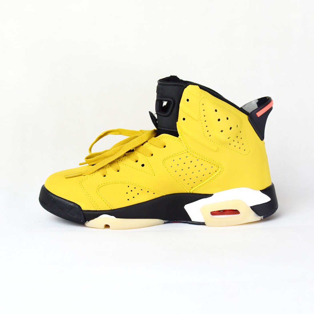 jordan retro 6 travis scott yellow